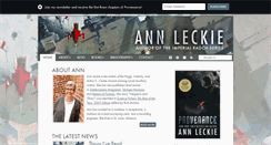 Desktop Screenshot of annleckie.com