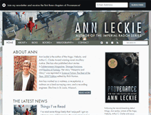 Tablet Screenshot of annleckie.com